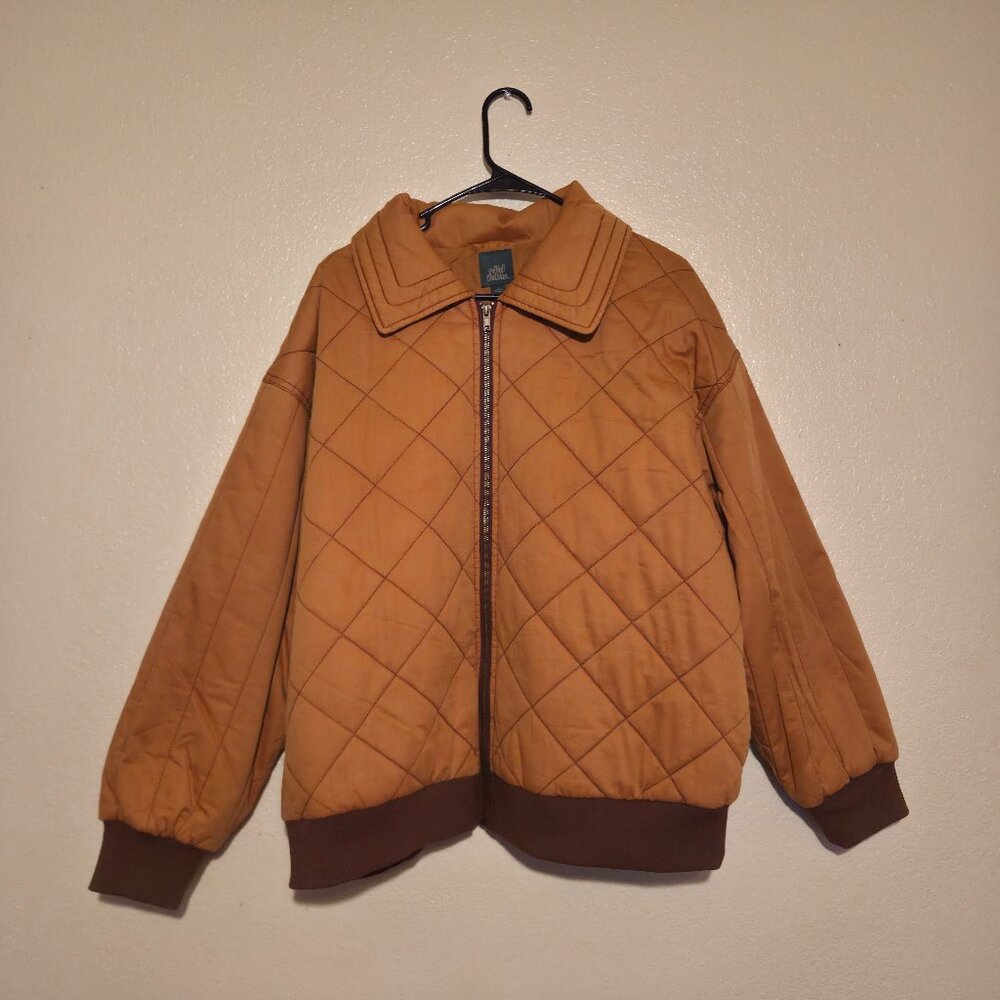 Wild Fable Women's Winter Large Brown Puffy Jacket